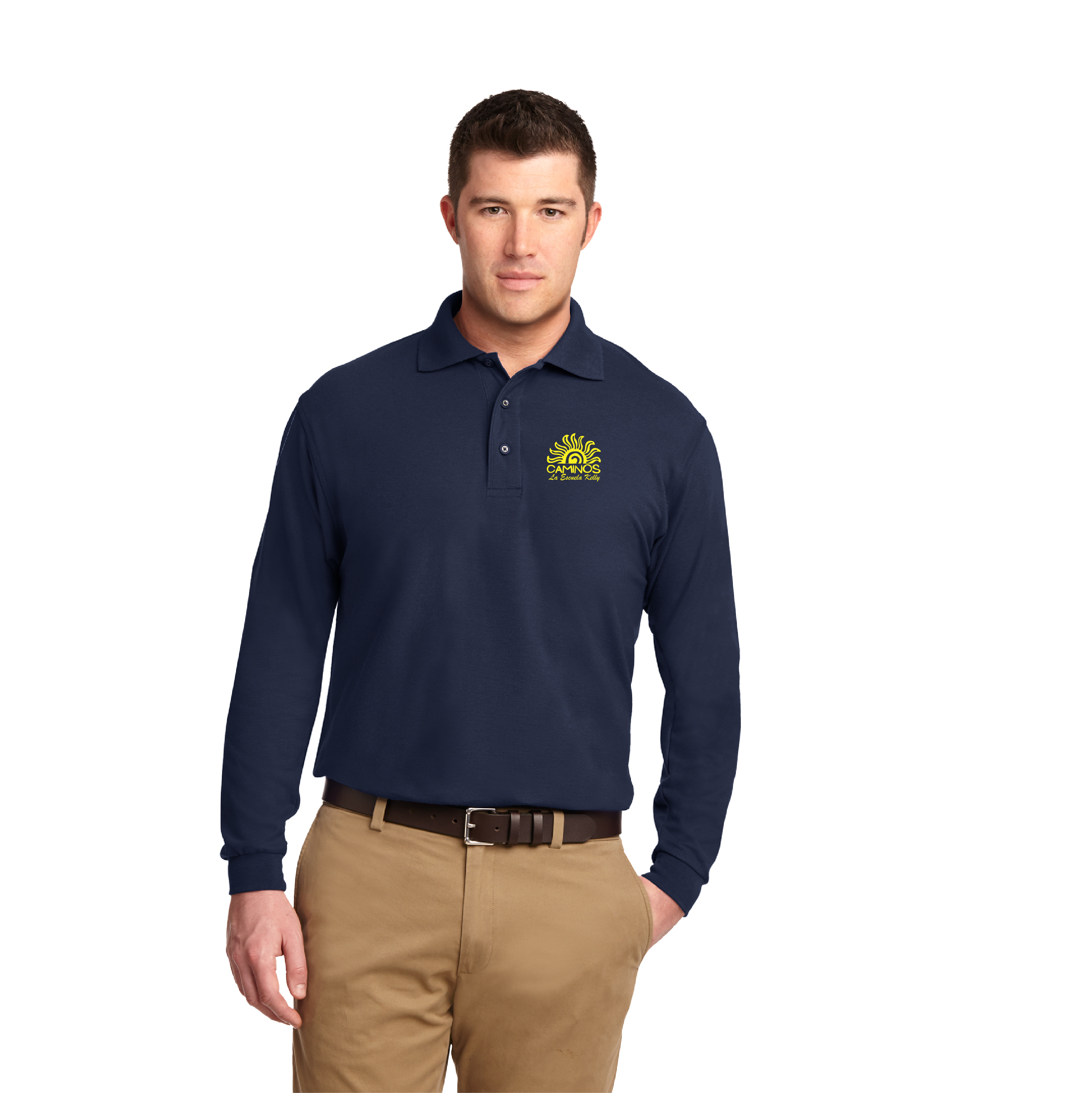 Adult Long-Sleeve Polo